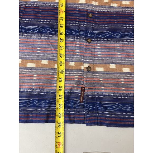 Vtg 90s Territory Ahead Shirt L Retro Button Up Southwest Boho Americana 70s - Picture 10 of 12